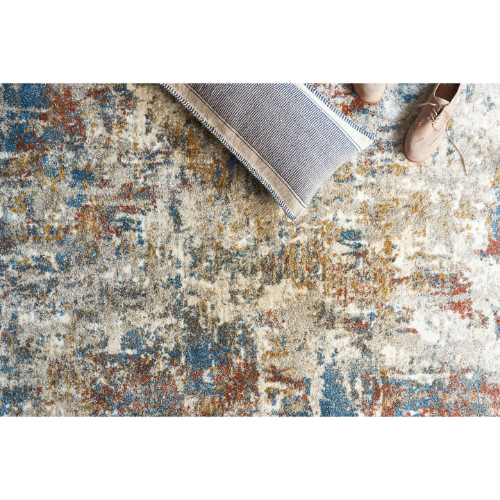 Loloi Landscape Multi 3'-10" x 5'-7" Accent Rug