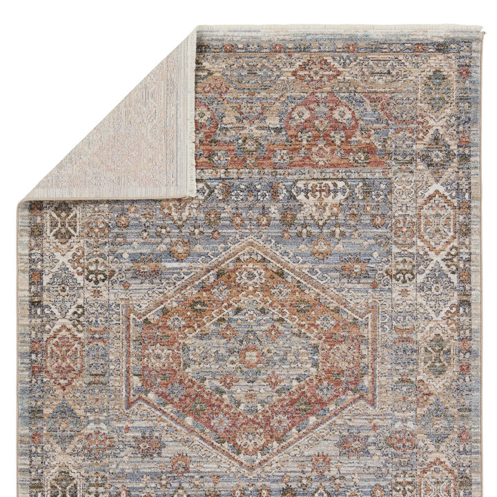 Jaipur Living Madrid Medallion Red/ Blue Area Rug (4'X6')