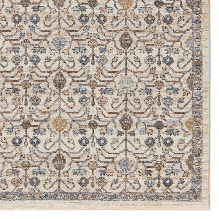 Jaipur Living Primrose Trellis Blue/ Gold Area Rug (8'X10')