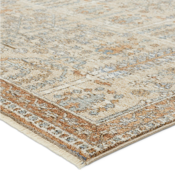 Jaipur Living Regard Floral Slate/ Bronze Runner Rug (3'X10')