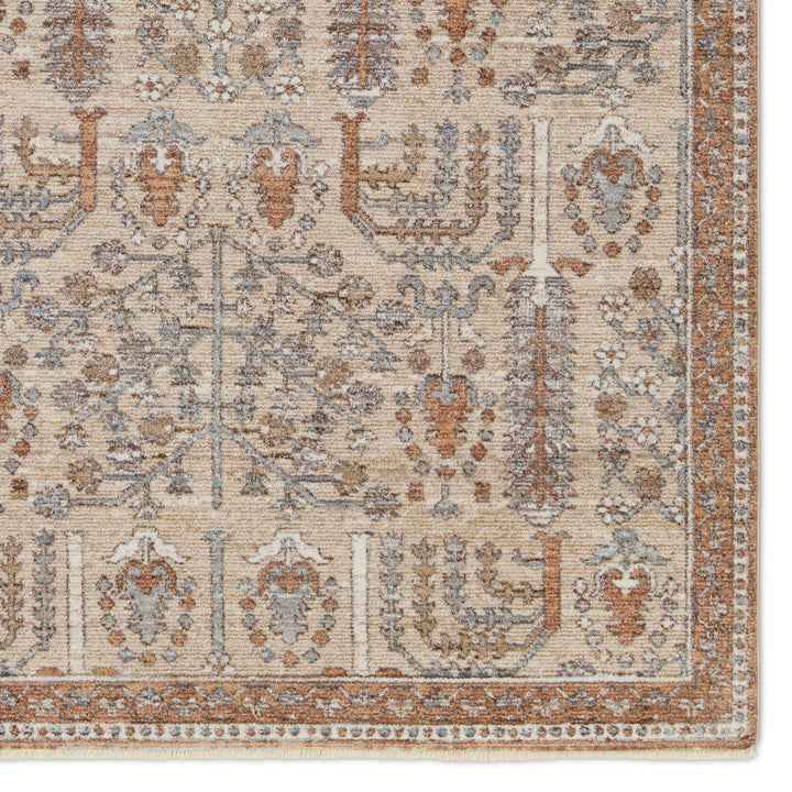 Jaipur Living Regard Floral Slate/ Bronze Area Rug (10'X14')