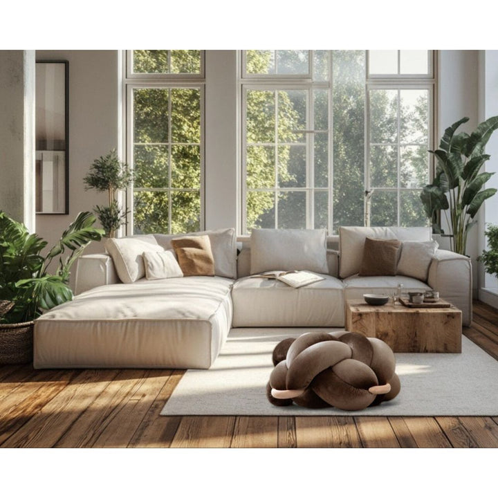 Stools & Ottomans Truffle Knot Ottoman