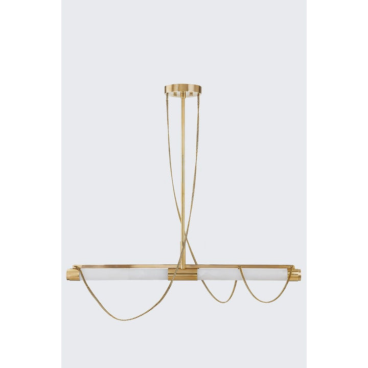 Lariat Linear - Vintage Brass 2 Lights