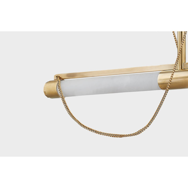 Lariat Linear - Vintage Brass 2 Lights