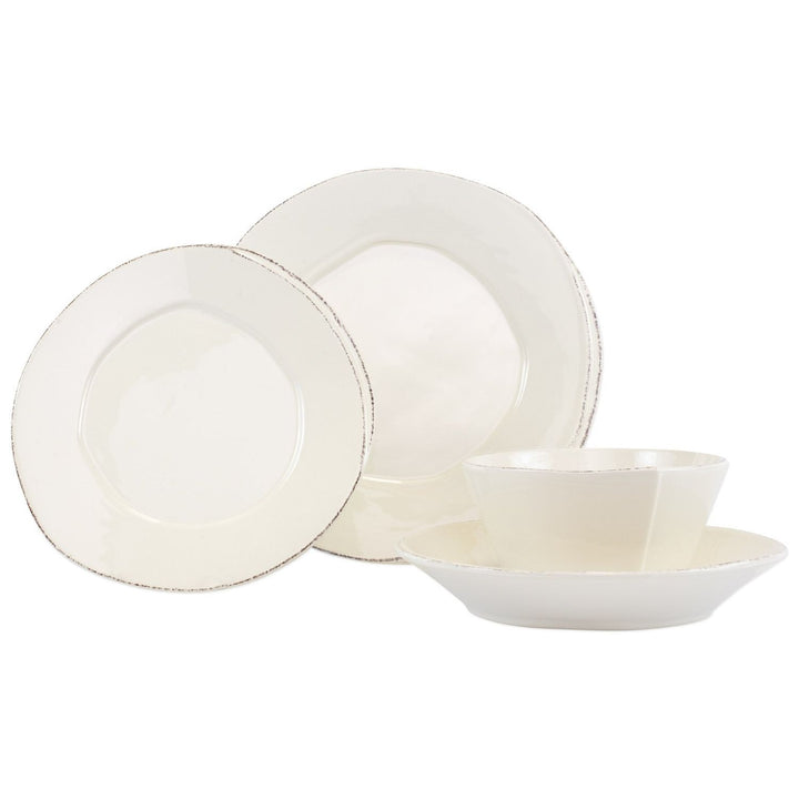 Lastra Place Setting - 4-Piece / Linen