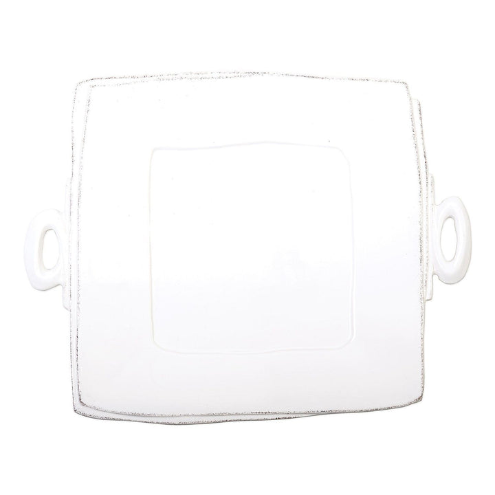 Lastra Handled Square Platter