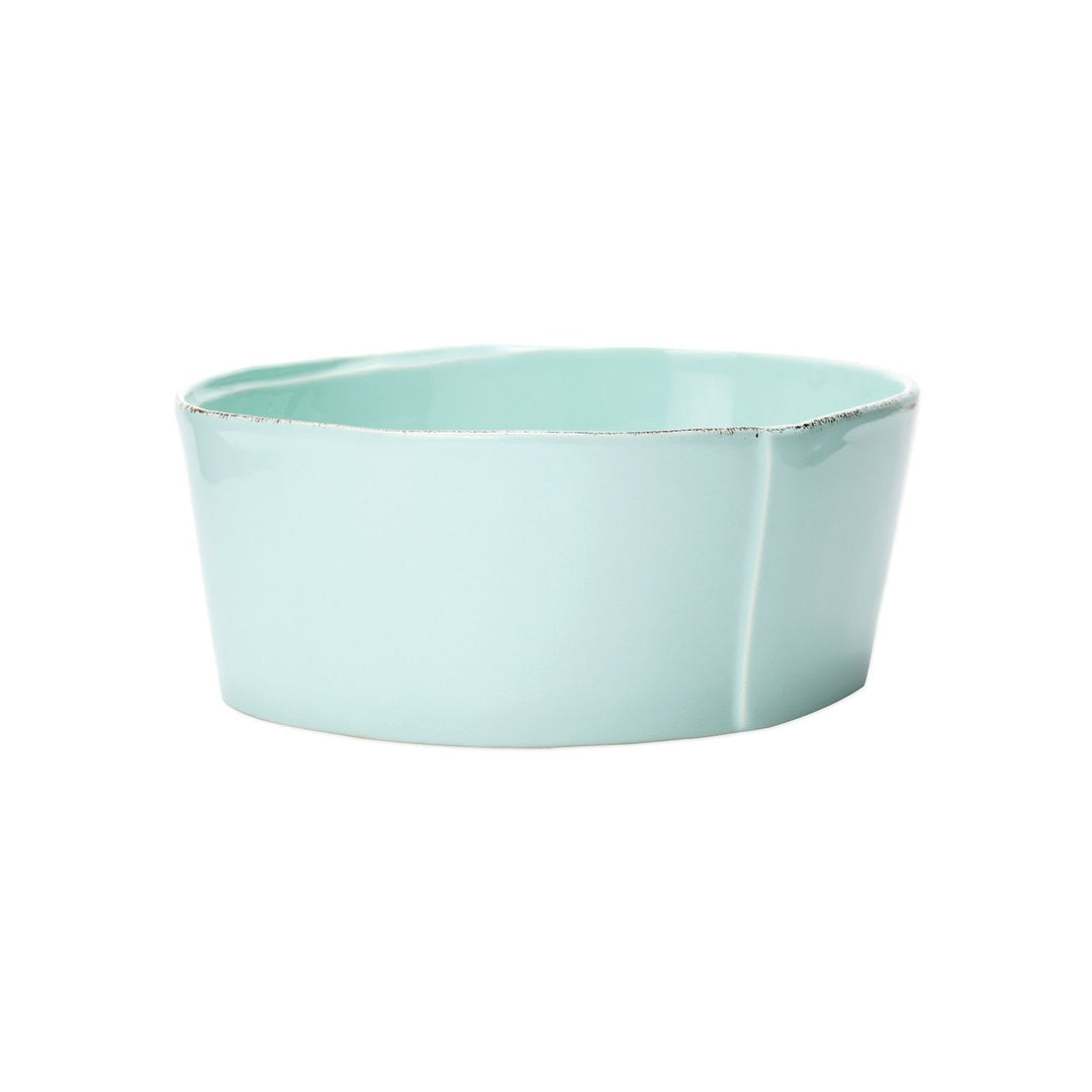 Lastra Serving Bowl - Aqua / Medium