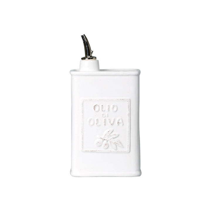 Lastra Olive Oil Can - White