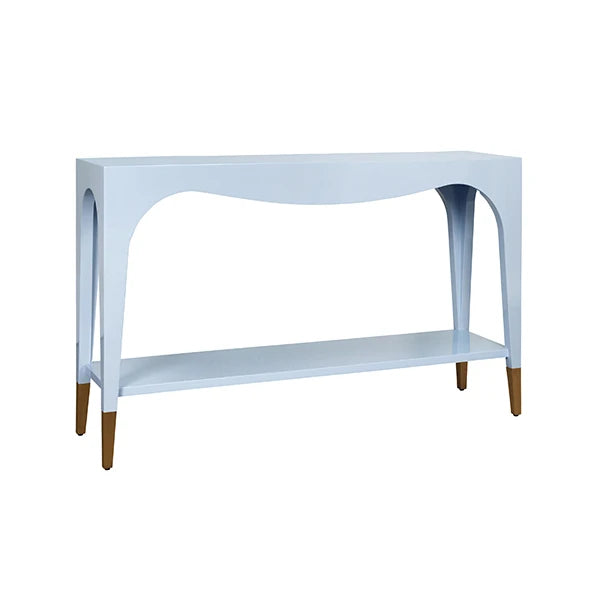 Laverne Two Tier Tapered Leg Console