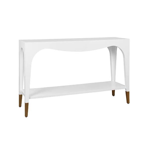 Laverne Two Tier Tapered Leg Console