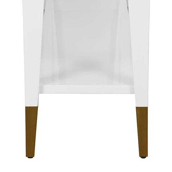 Laverne Two Tier Tapered Leg Console