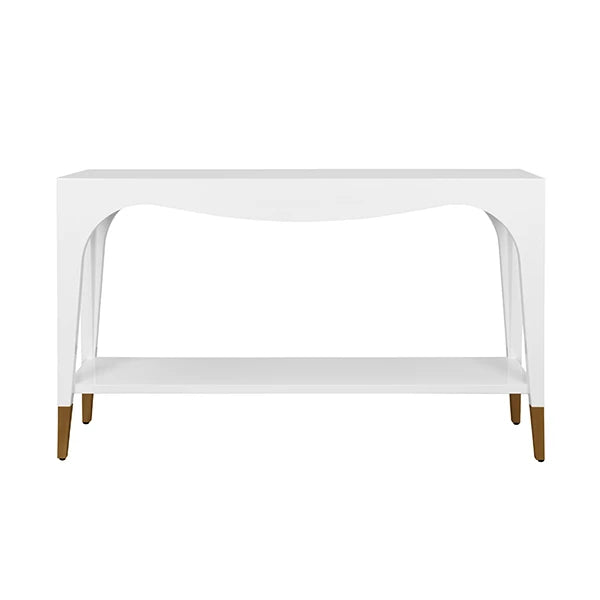 Laverne Two Tier Tapered Leg Console