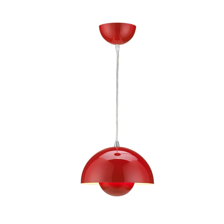 Flowerpot Verner Pendant Lamp - Red-France & Son-LBC003RED-Pendants-3-France and Son