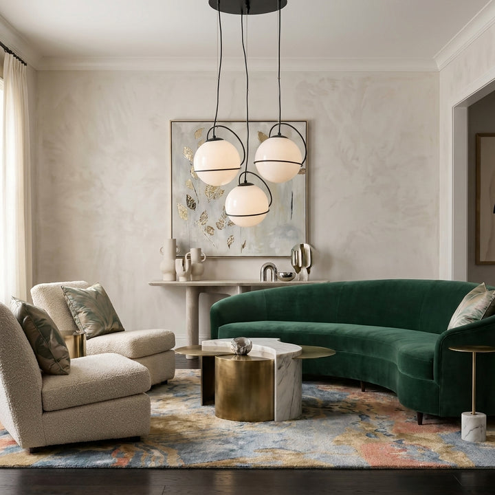 Sarfatti 3 Pendant Cluster Suspension Light