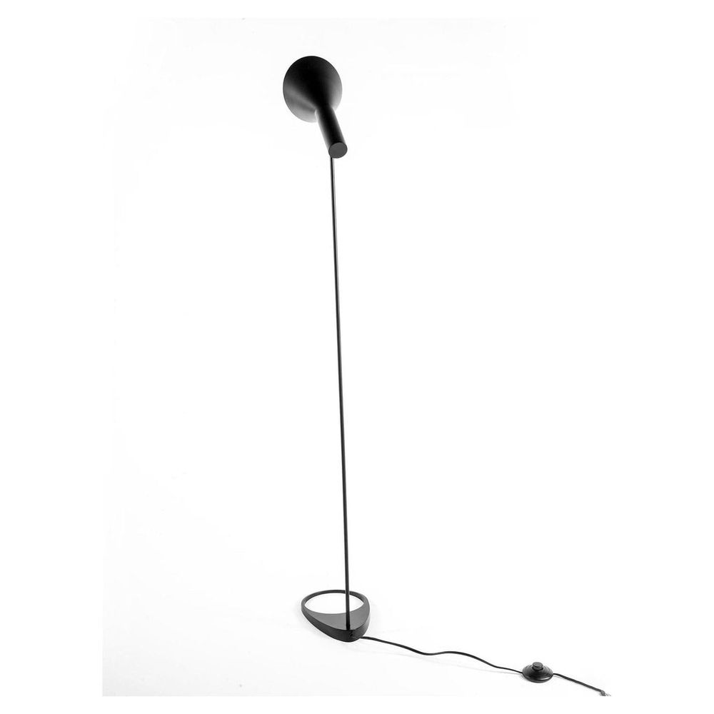 Mid Century AJ Floor Lamp-France & Son-LBF002BLACK-Floor LampsBlack-2-France and Son