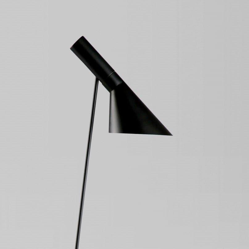 Mid Century AJ Floor Lamp-France & Son-LBF002BLACK-Floor LampsBlack-3-France and Son