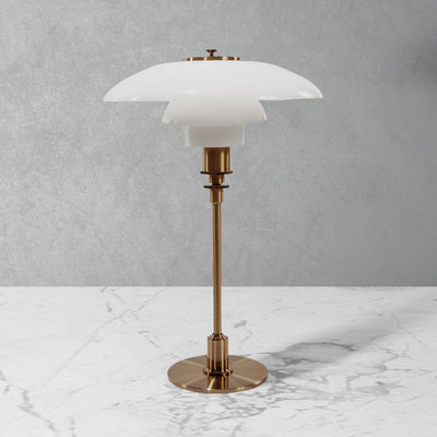 Mid Century Henningsen Classic Table Lamp - Brass-France & Son-LBT008BRASS-Table Lamps-1-France and Son