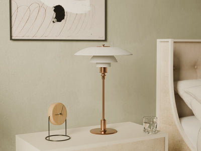 Mid Century Henningsen Classic Table Lamp - Brass-France & Son-LBT008BRASS-Table Lamps-4-France and Son