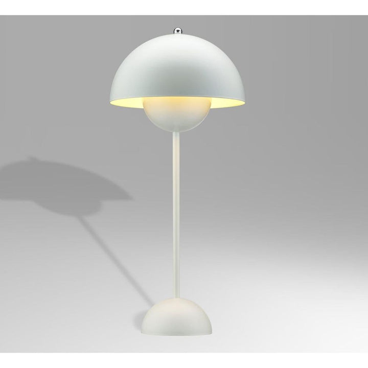 Mid Century Flowerpot Table Lamp VP3 - White-France & Son-LBT033WHT-Table Lamps-2-France and Son
