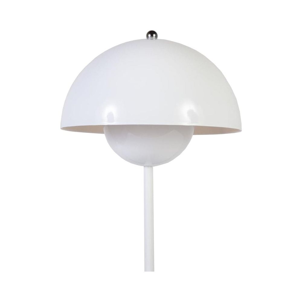 Mid Century Flowerpot Table Lamp VP3 - White-France & Son-LBT033WHT-Table Lamps-3-France and Son