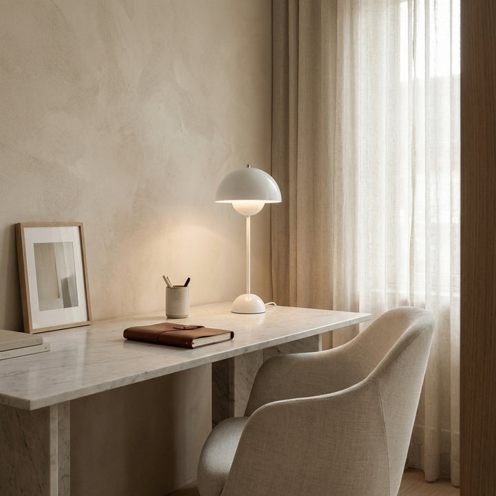 Flowerpot Table Lamp VP3 - White