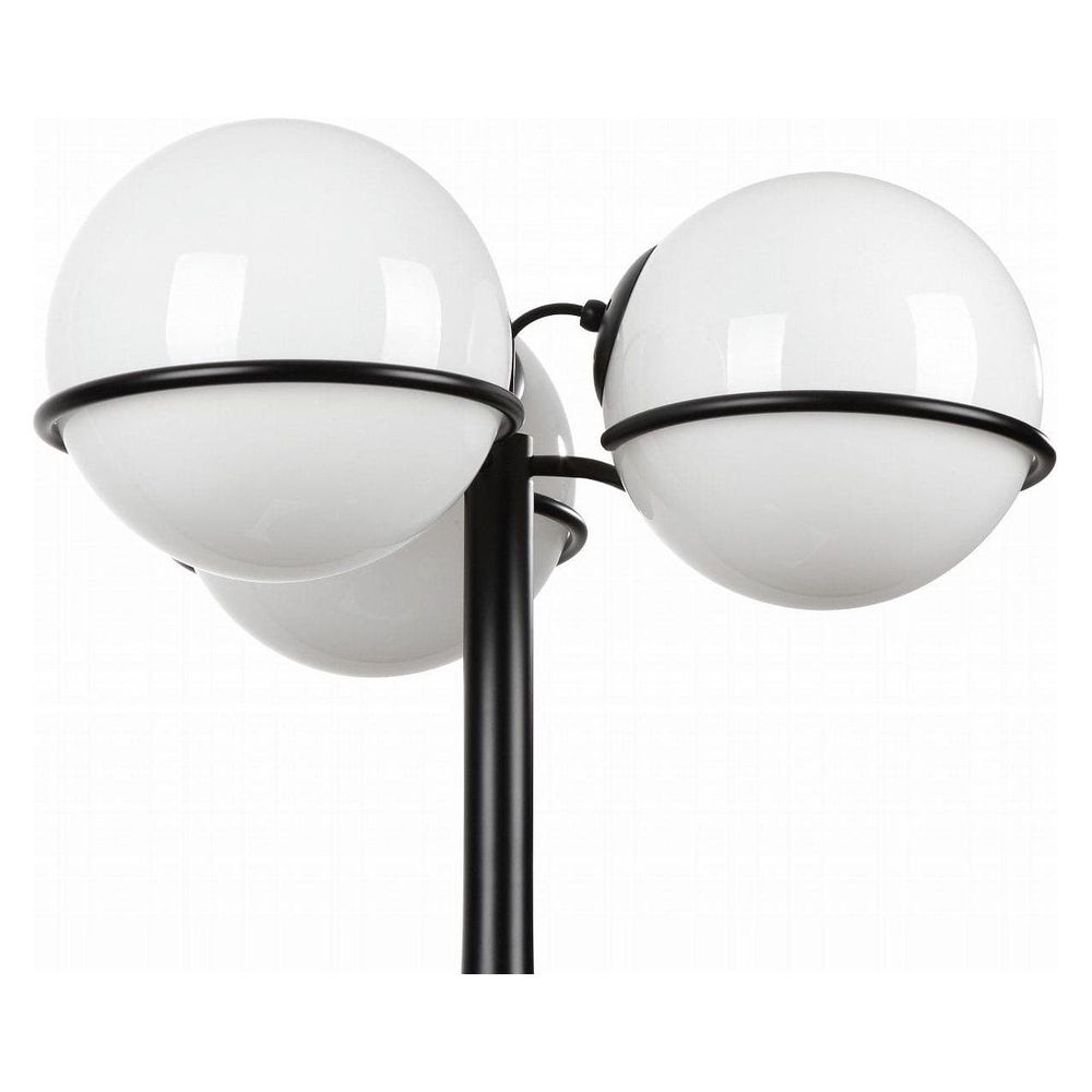 Sarfatti Table Lamp with Three Globes-France & Son-LBT1163WHT-Table LampsWhite-5-France and Son