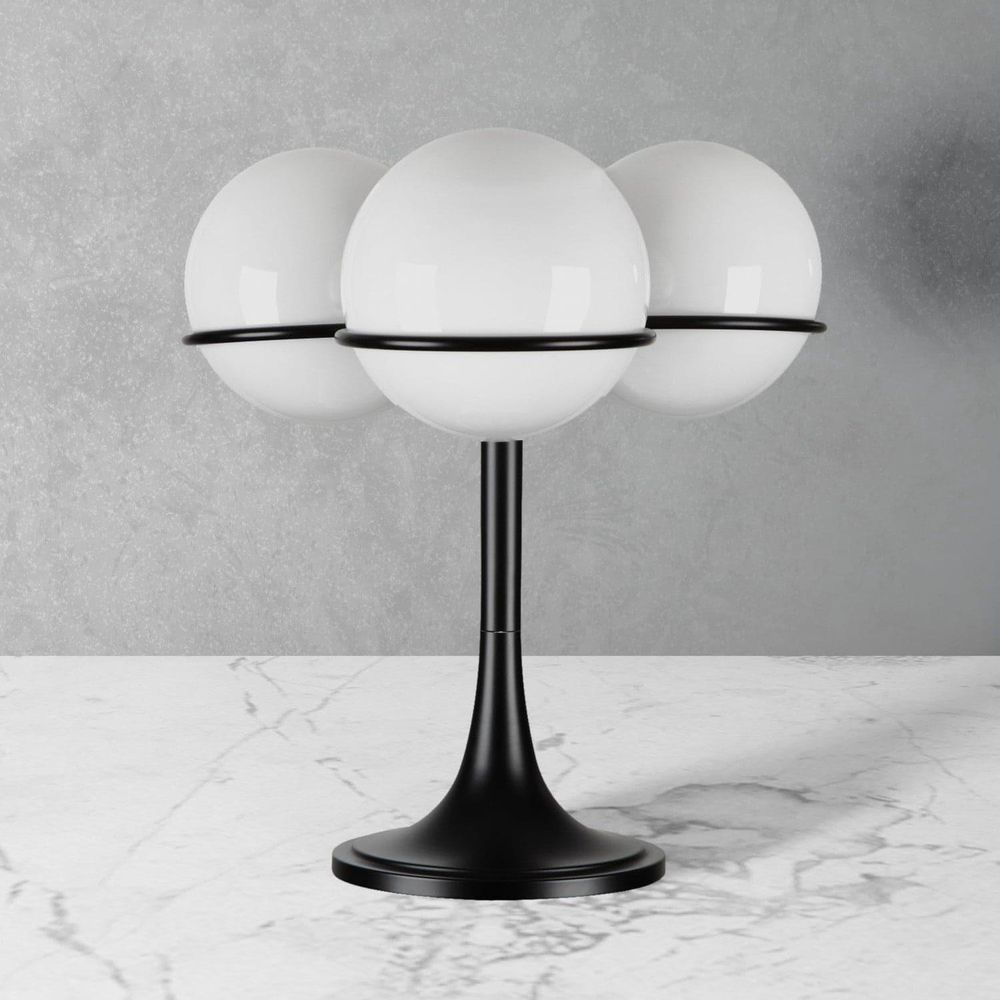 Gino Sarfatti Table Lamp-France & Son-LBT1163WHT-Table LampsWhite-1-France and Son