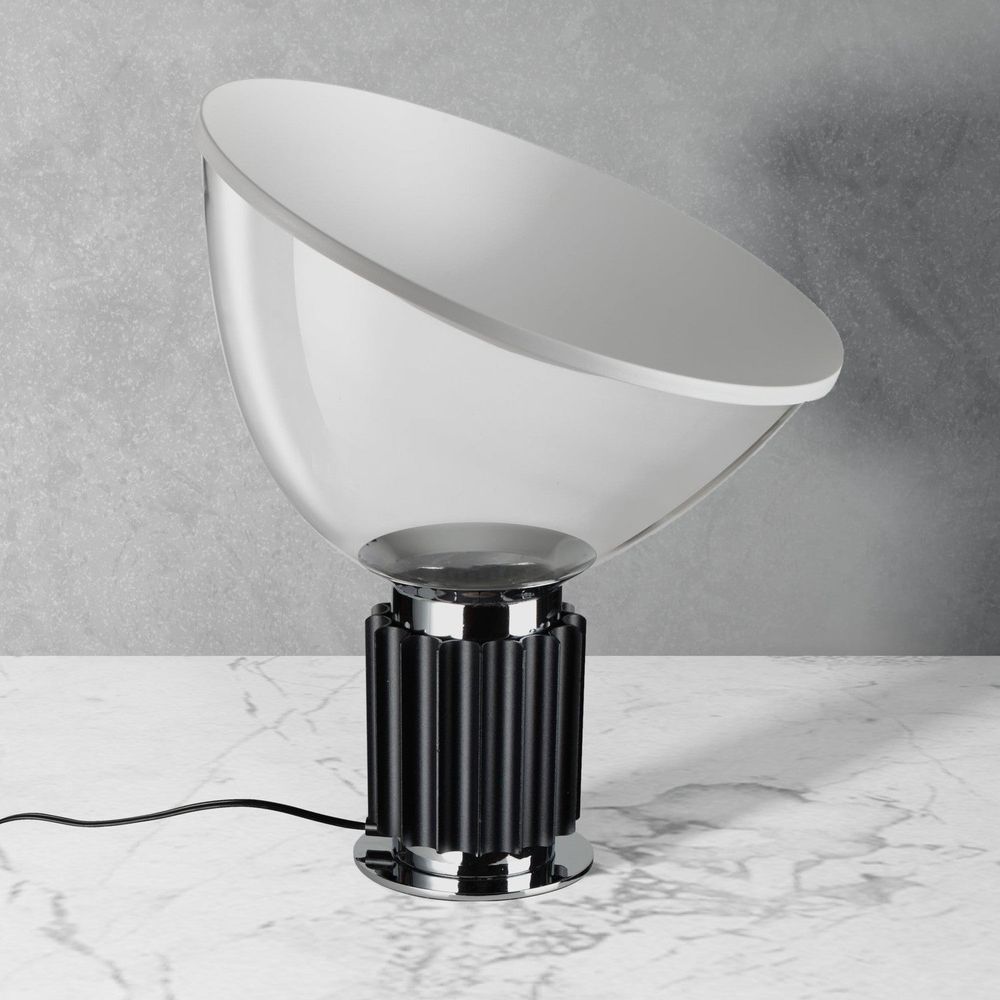 Taccia Table Lamp-France & Son-LBT2007BLK-Table Lamps-1-France and Son