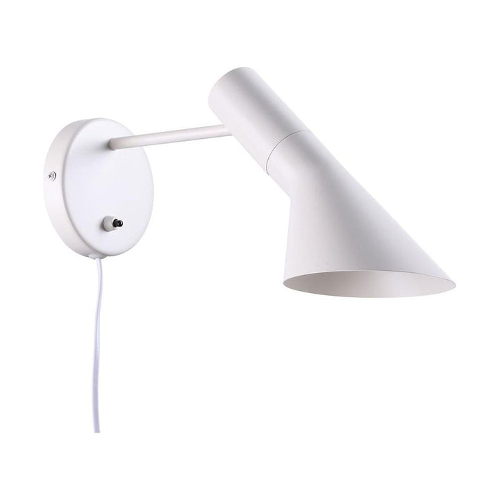 AJ Wall Sconce - Black-France & Son-LBW002WHITE-Wall LightingWhite-4-France and Son