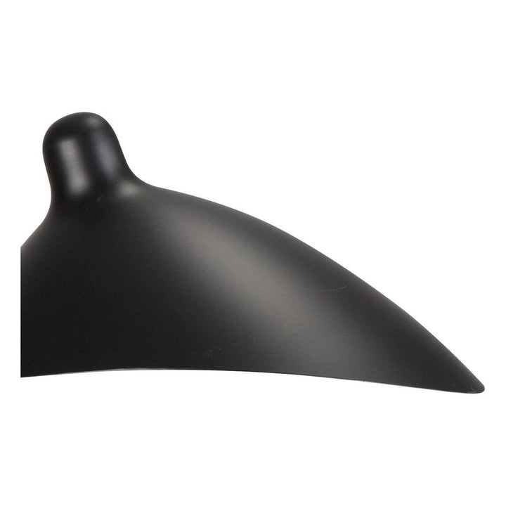Mid Century Serge Rotating Wall Sconce-France & Son-LBW018BLK-Wall Lighting-3-France and Son