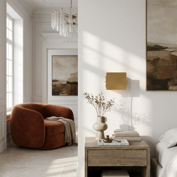 Perriand Elin Wall Sconce - Brushed Brass