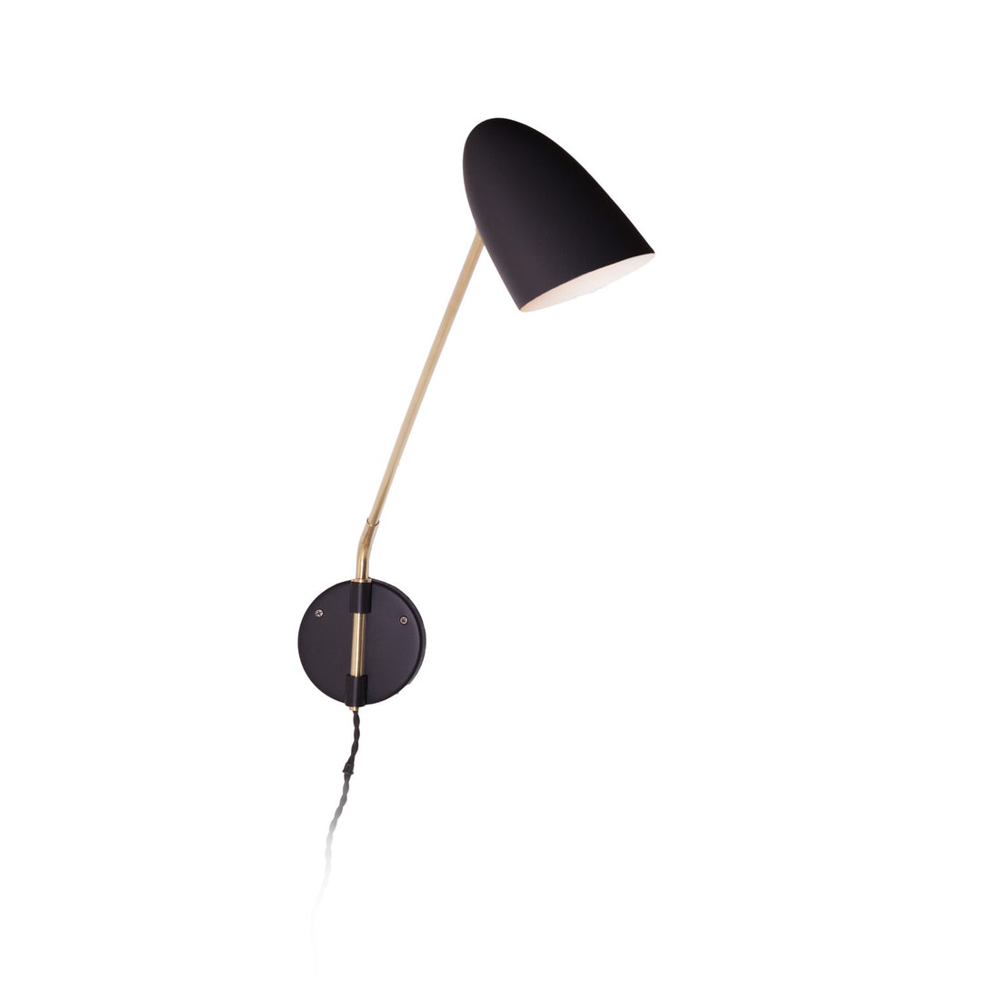 Cocotte Rotating Wall Lamp-France & Son-LBW056BLK-Wall Lighting-4-France and Son