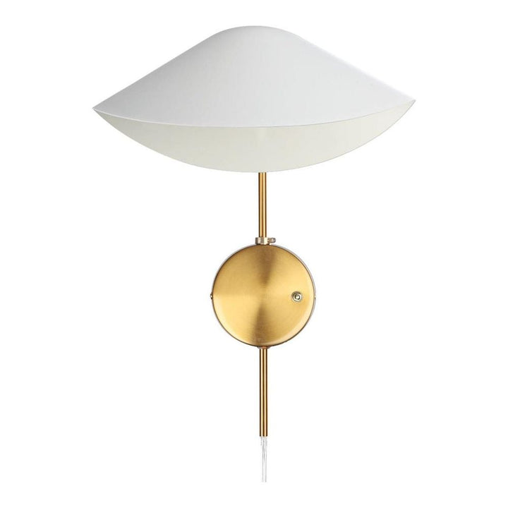 Mid Century Serge Antony Rotating Wall Sconce-France & Son-LBW060BLK-Wall LightingBlack-4-France and Son