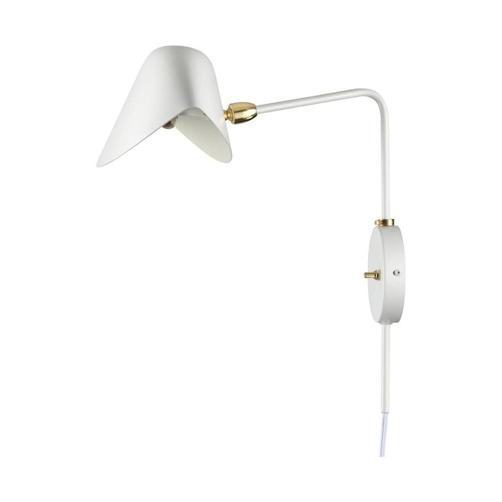 Mid Century Serge Antony Rotating Wall Sconce-France & Son-LBW060BLK-Wall LightingBlack-9-France and Son