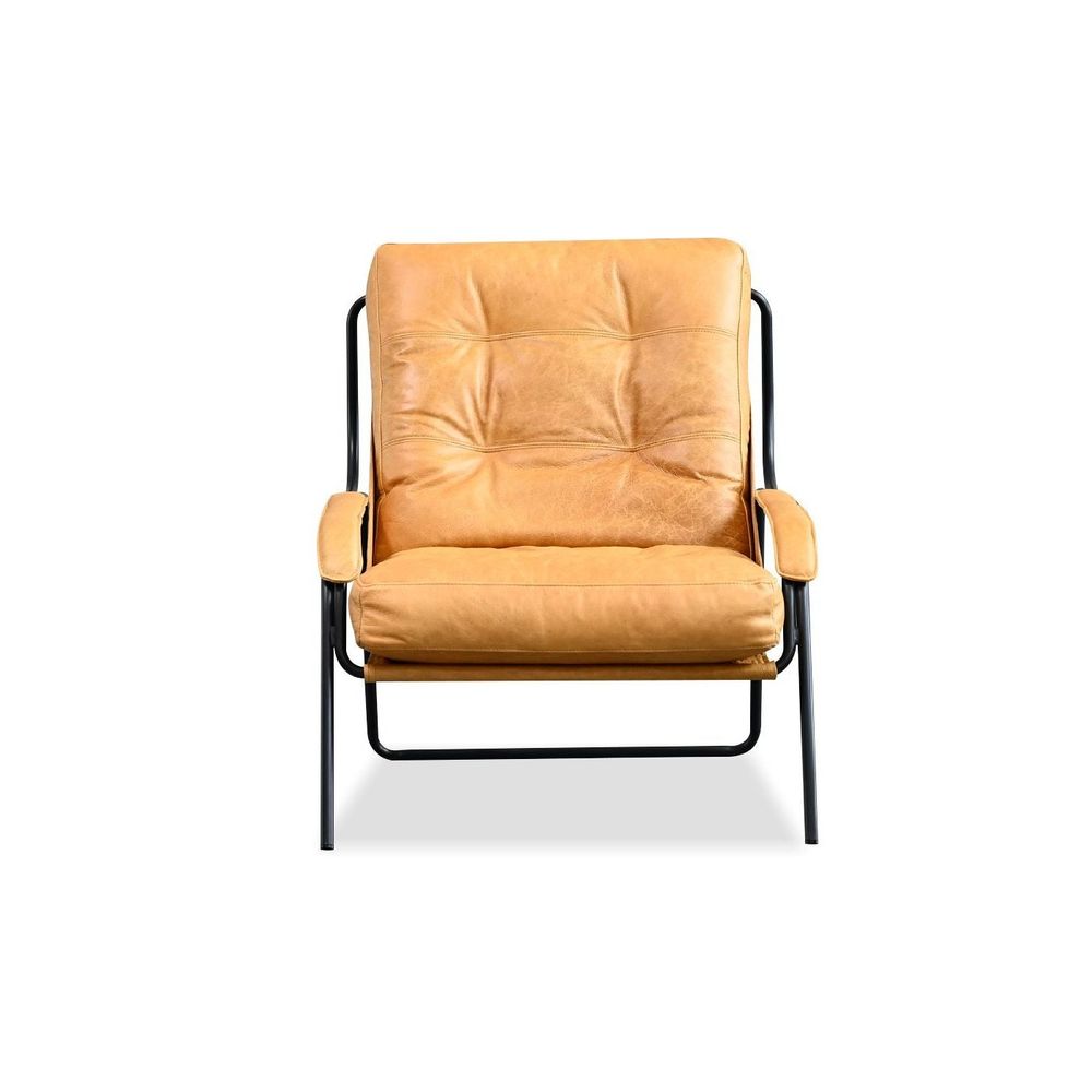 Lounge Chairs Breuer Lounge Chair Antique Rum Leather Charcoal Iron Powder Coated Legs