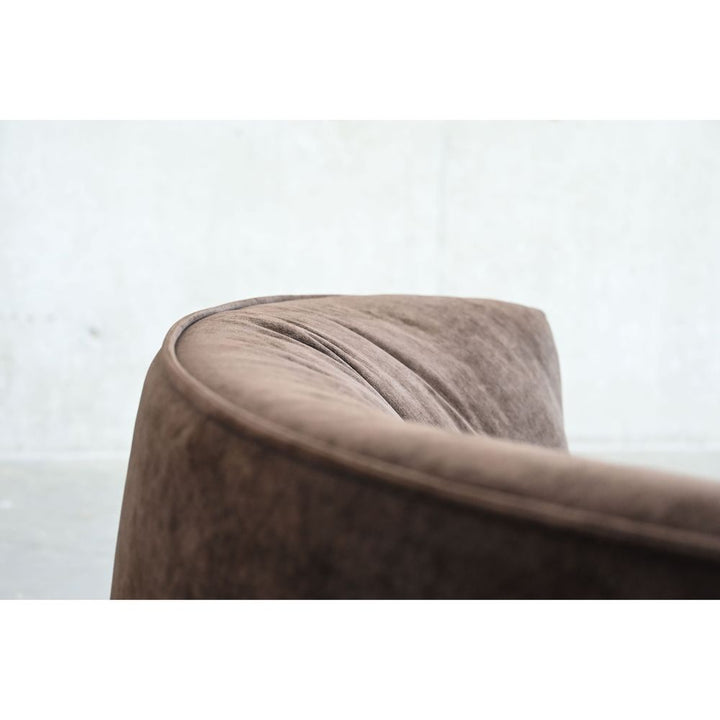 Kitsui Lounge Chair Coffee Bean Fabric