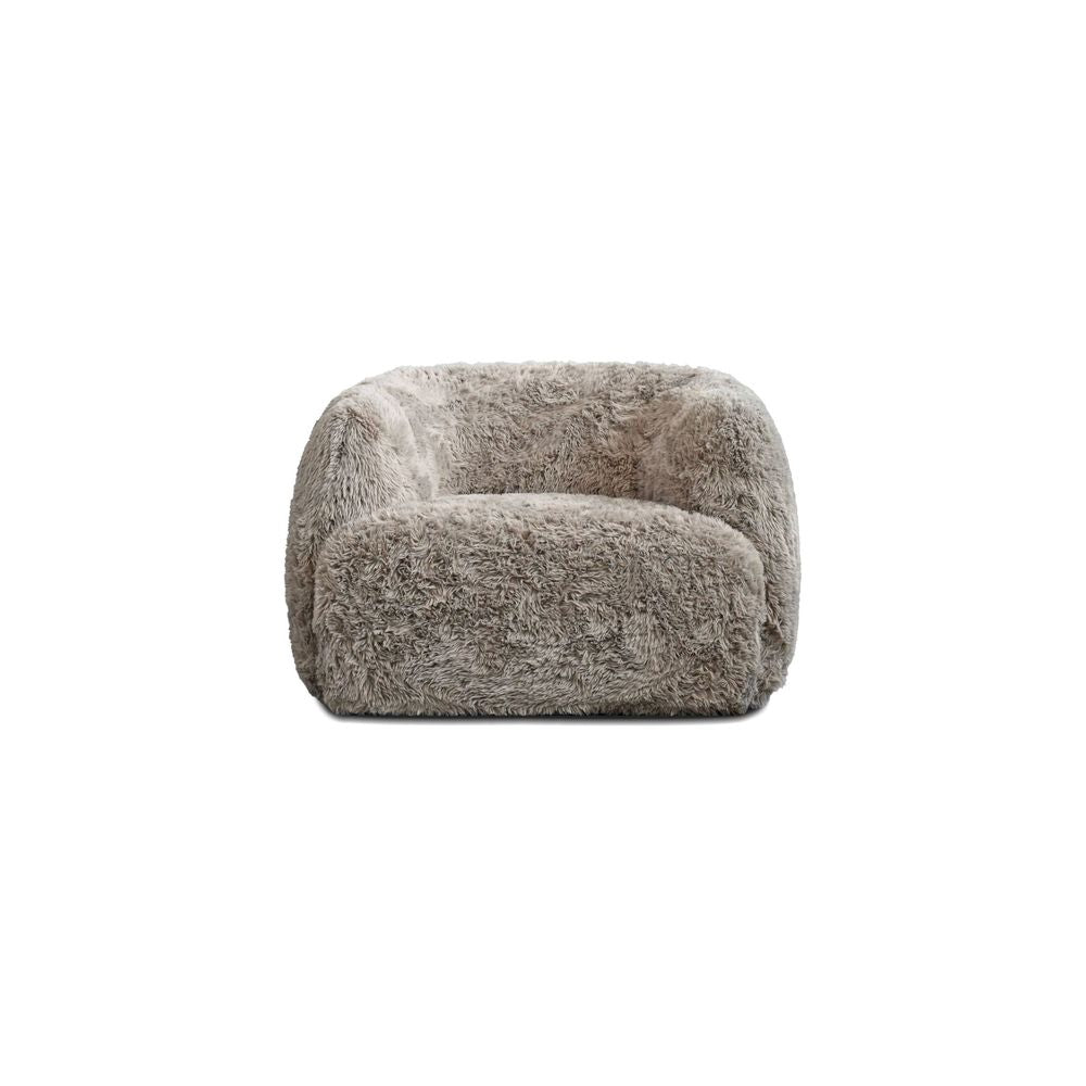 Lounge Chairs Saba Swivel Lounge Chair Sable Bunny Fabric