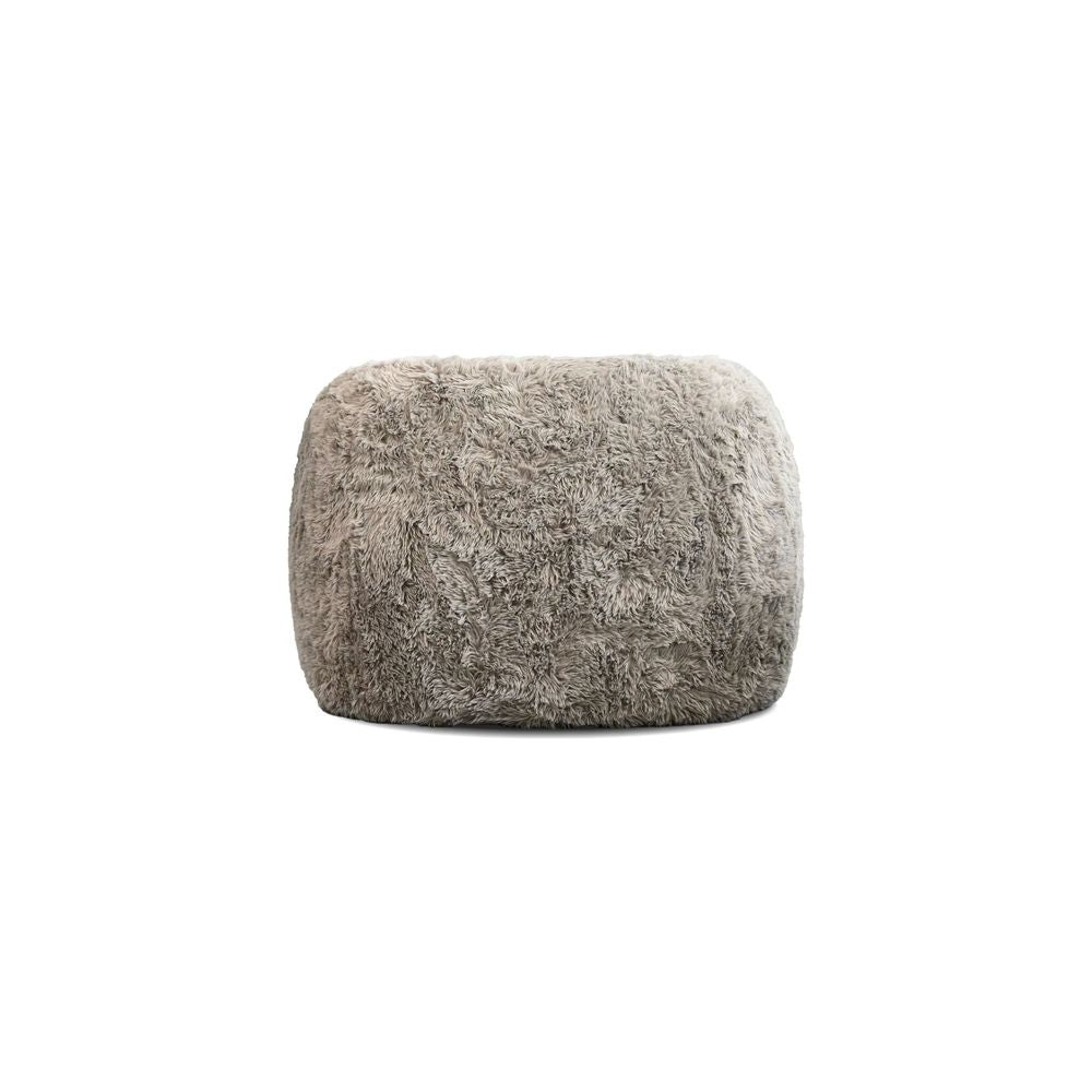 Saba Swivel Lounge Chair Sable Bunny Fabric