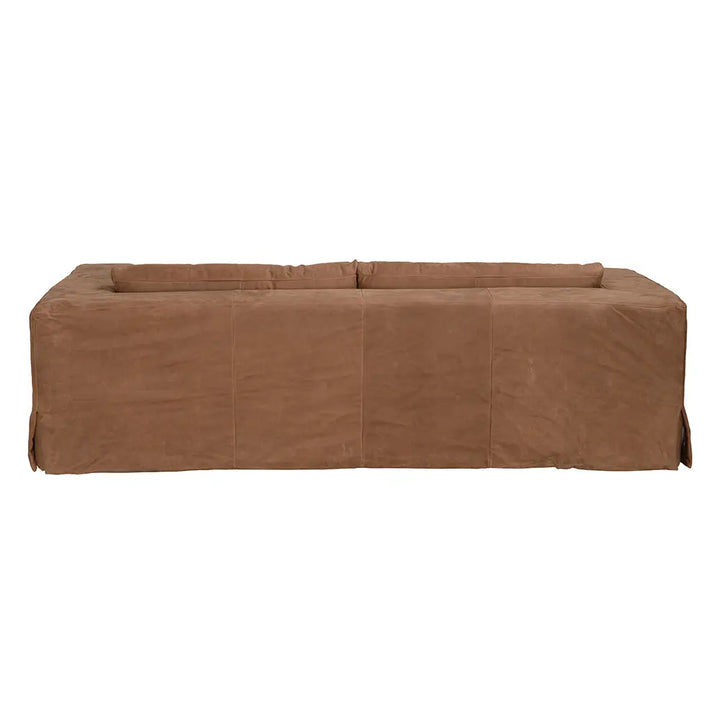 Plato Sofa, Orris Brown Leather