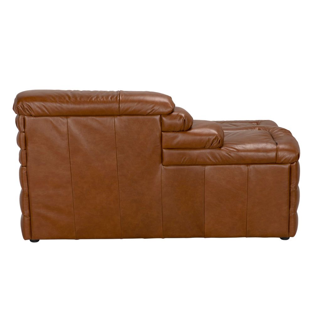 Sectionals: Parts Bandera Sofa, Cl, Roche Tan Leather