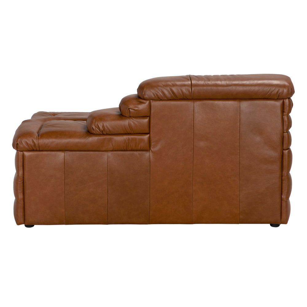 Sectionals: Parts Bandera Sofa, Cr, Roche Tan Leather