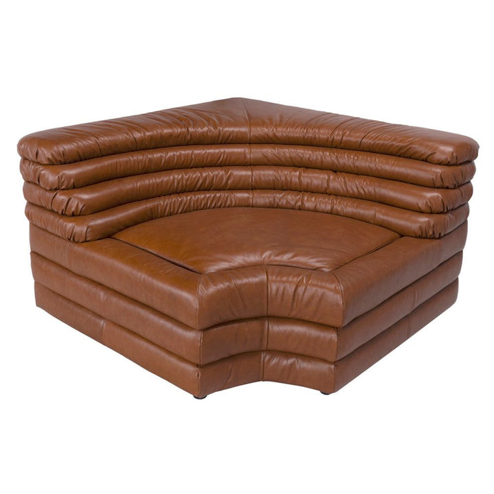 Sectionals: Parts Bandera Sofa, Sc, Roche Tan Leather