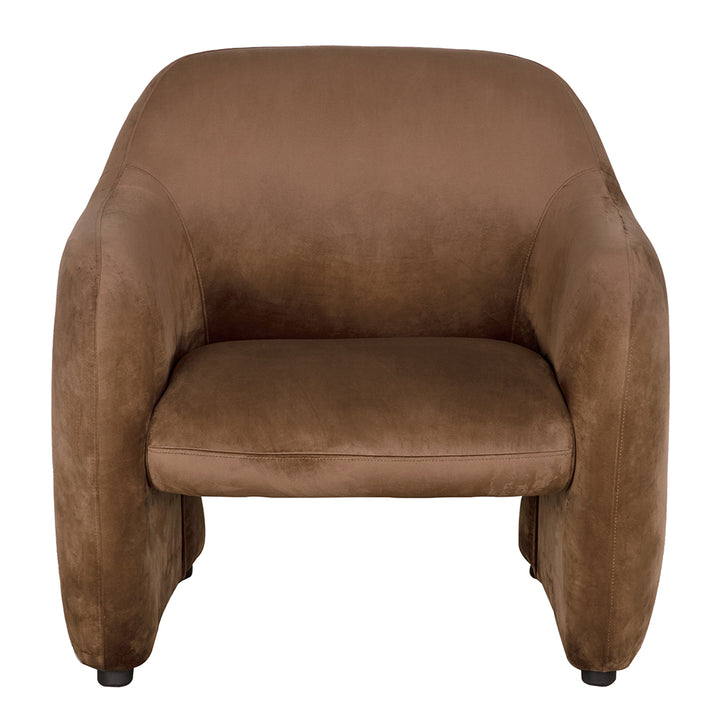 Marx Chair, Brown Velvet