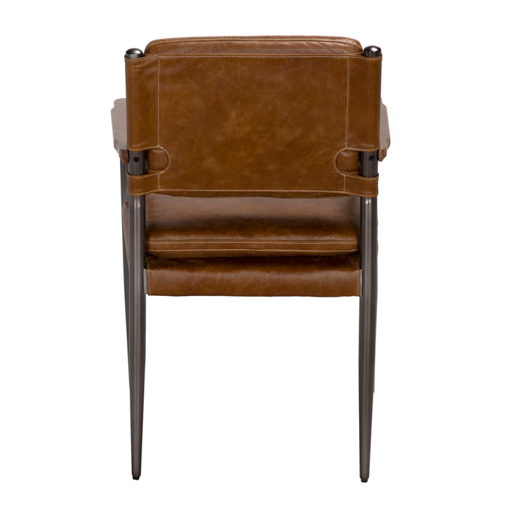 Dining Chairs Wooster Dining Chair with Arms, Brown