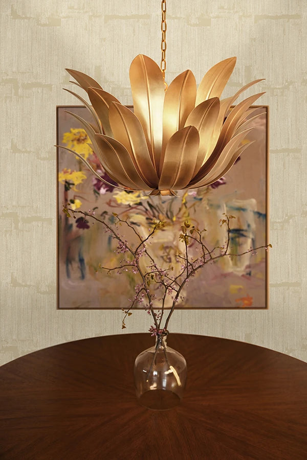 Leander Leaf Blossom Chandelier