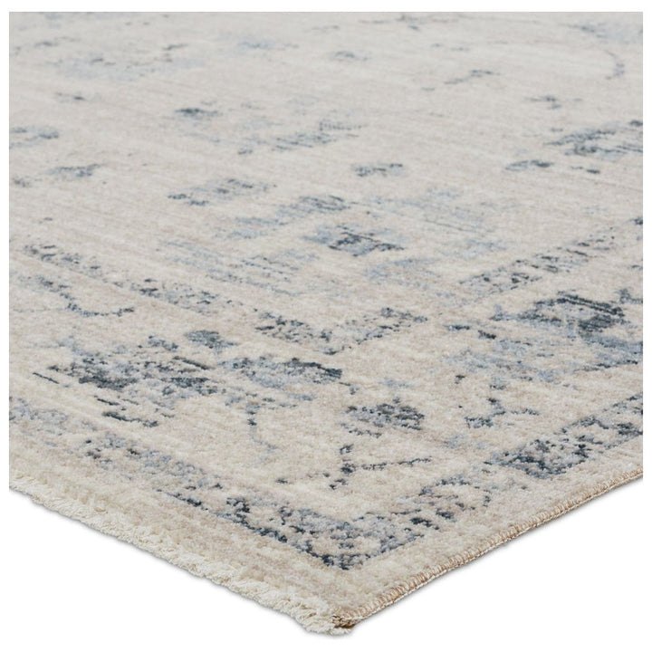 Vibe by Jaipur Living Adelaide Floral Blue/ Gray Area Rug (9'6"X12'6")