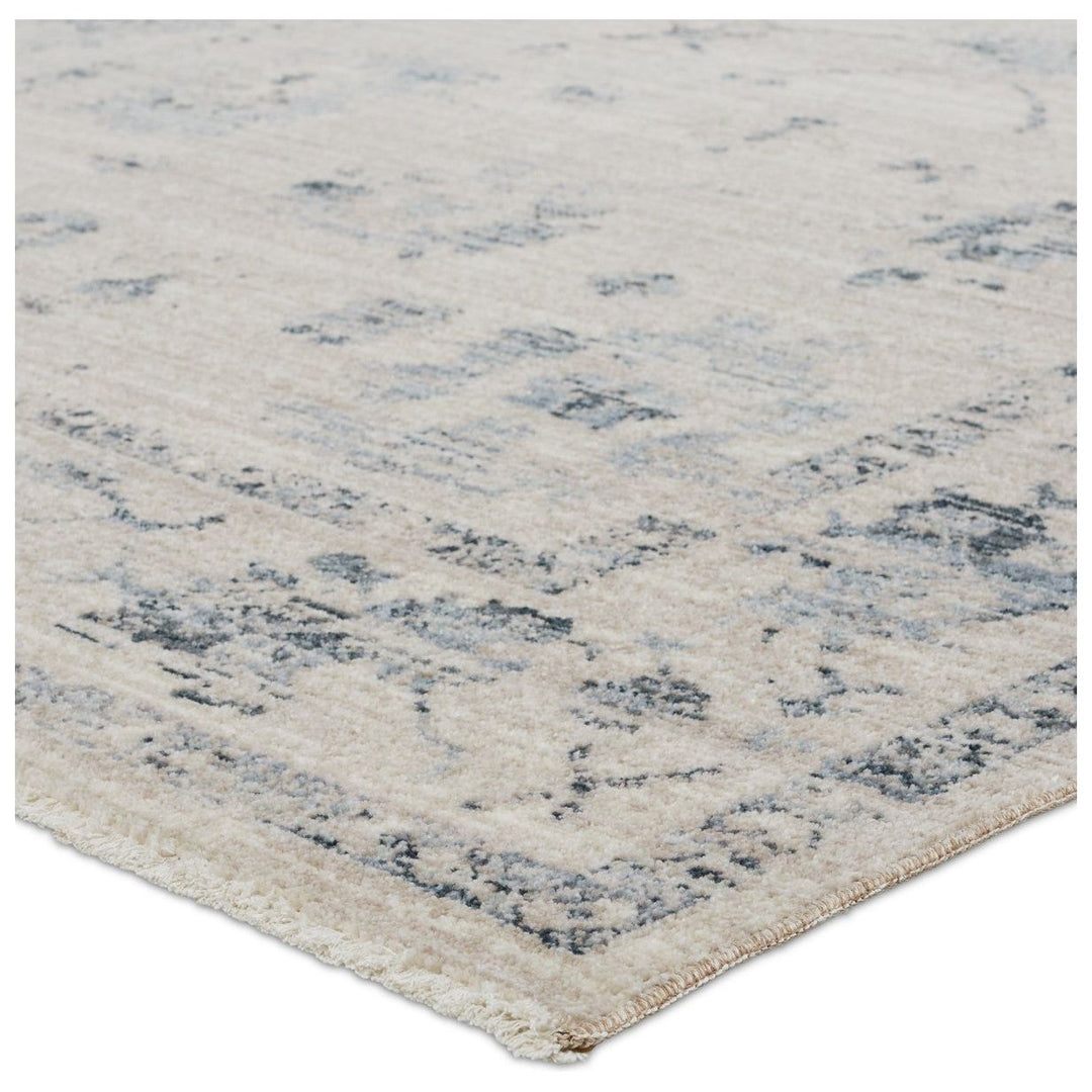 Vibe by Jaipur Living Adelaide Floral Blue/ Gray Area Rug (5'X7'6")