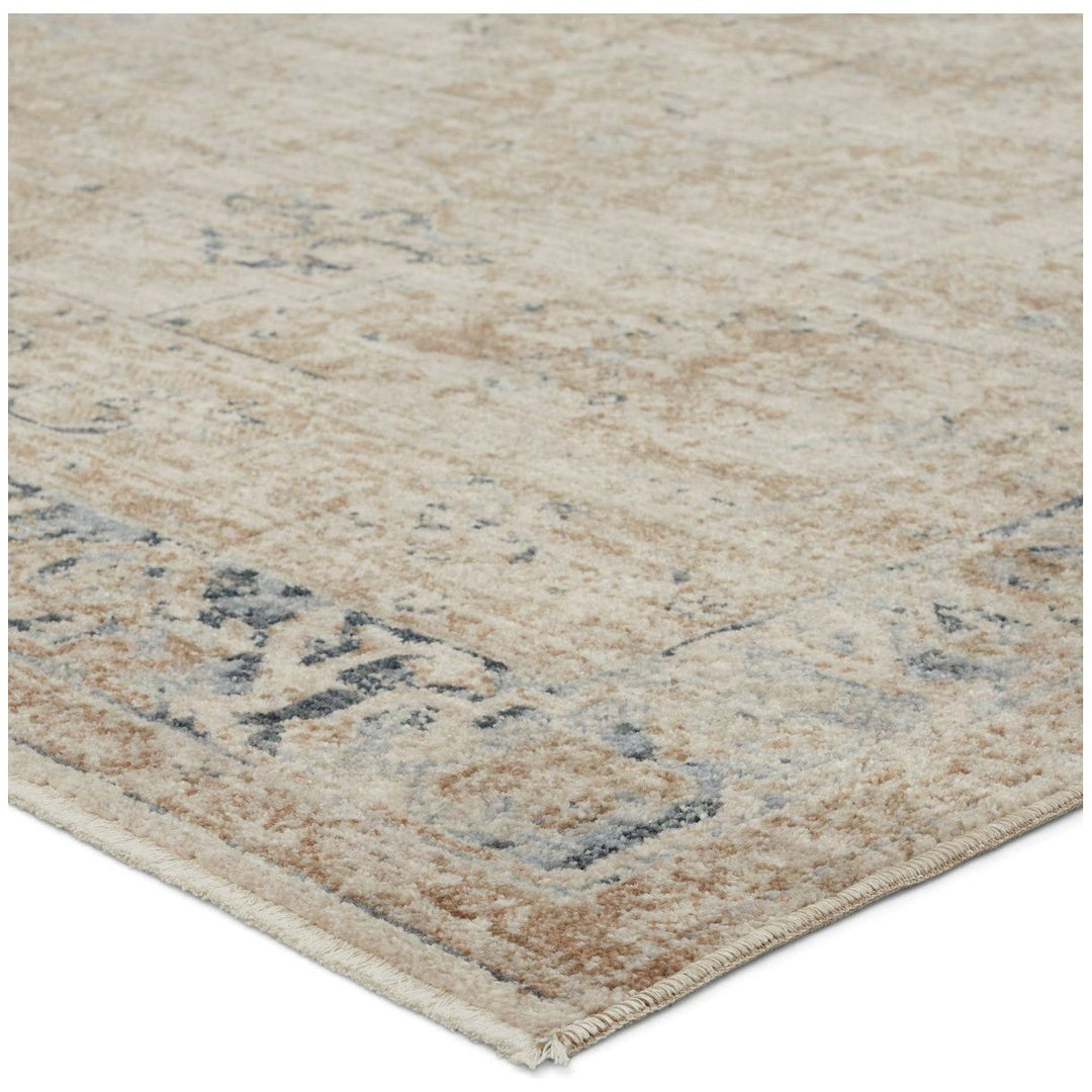 Vibe by Jaipur Living Emory Medallion Taupe/ Tan Runner Rug (2'6"X8')