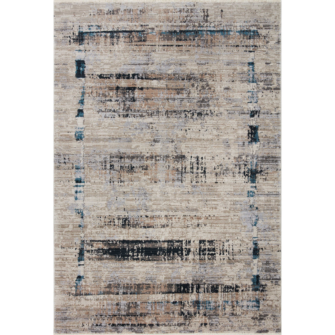 Loloi Leigh Granite / Slate 5'-3" x 7'-6" Area Rug