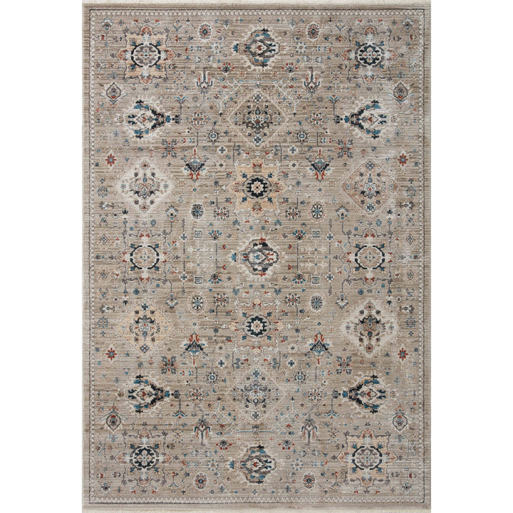 Loloi Leigh Dove / Multi 4'-0" x 5'-5" Accent Rug